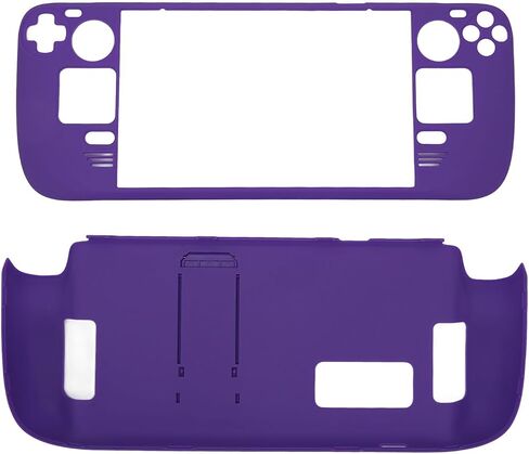 Yunseity Kickstand Case for Steam Deck, for Steam Deck Case, Non Slip Fingerprint Proof Protective Carrying Case for Steam Deck, Hands Full (Deep Purpl) in Saudi Arabia