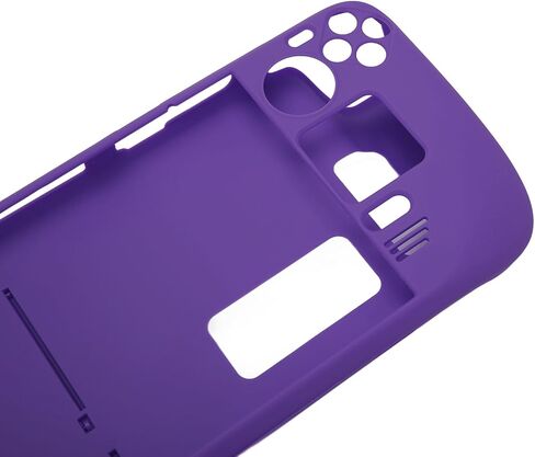 Yunseity Kickstand Case for Steam Deck, for Steam Deck Case, Non Slip Fingerprint Proof Protective Carrying Case for Steam Deck, Hands Full (Deep Purpl) in Saudi Arabia