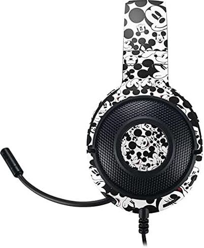 غلاف صوتي من Skinit متوافق مع Razer Kraken X - تصميم نمط وجه ميكي ماوس من ديزني مرخص رسميًا in Saudi Arabia