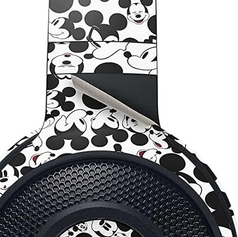 غلاف صوتي من Skinit متوافق مع Razer Kraken X - تصميم نمط وجه ميكي ماوس من ديزني مرخص رسميًا in Saudi Arabia