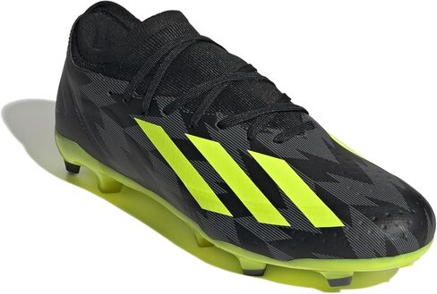 Adidas X Crazyfast Injection.1 أحذية كرة قدم مركزية - شعور مثالي بالكرة ، خفيفة الوزن فائقة ، ملاءمة داعمة ، قفل آمن ، مصنوع من مواد معاد تدويرها بنسبة 50 ٪ (أسود/صفراء/رمادية شمسية ، نظام بحجم الأحذية الأمريكي ، البالغين ، الرجال ، متوسط ​​، متوسط ​​، 9. in Saudi Arabia