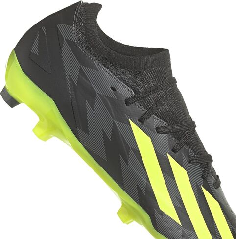Adidas X Crazyfast Injection.1 أحذية كرة قدم مركزية - شعور مثالي بالكرة ، خفيفة الوزن فائقة ، ملاءمة داعمة ، قفل آمن ، مصنوع من مواد معاد تدويرها بنسبة 50 ٪ (أسود/صفراء/رمادية شمسية ، نظام بحجم الأحذية الأمريكي ، البالغين ، الرجال ، متوسط ​​، متوسط ​​، 9. in Saudi Arabia