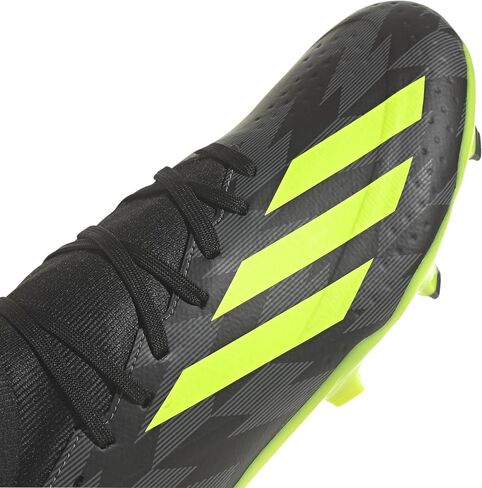 Adidas X Crazyfast Injection.1 أحذية كرة قدم مركزية - شعور مثالي بالكرة ، خفيفة الوزن فائقة ، ملاءمة داعمة ، قفل آمن ، مصنوع من مواد معاد تدويرها بنسبة 50 ٪ (أسود/صفراء/رمادية شمسية ، نظام بحجم الأحذية الأمريكي ، البالغين ، الرجال ، متوسط ​​، متوسط ​​، 9. in Saudi Arabia