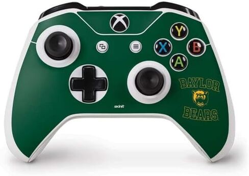 Skinit Decal Gaming Skin Compatible with Xbox One S Controller - Officially Licensed College Baylor University Bears Mascot Design in Saudi Arabia