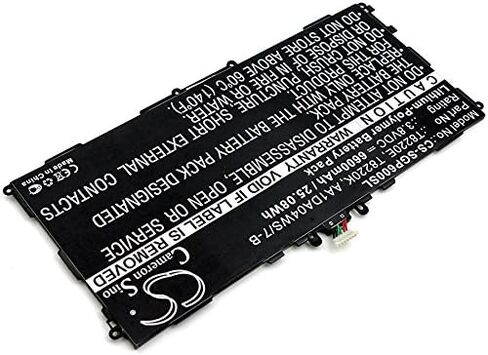 6600mAh Battery Compatible with Samsung Galaxy Note 10.1, Galaxy TabPRO 10.1, SM-P600, SM-P6000ZWYXAR, SM-P601, for Part No. GH43-03998A, P11G2J-01-S01, T8220E, T8220K in Saudi Arabia