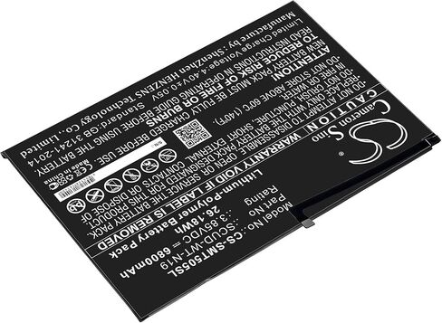 بطارية 6800 مللي أمبير متوافقة مع Samsung Galaxy Tab A7 10.4 2020، SM-T500، SM-T505، للقطعة رقم SCUD-WT-N19 in Saudi Arabia