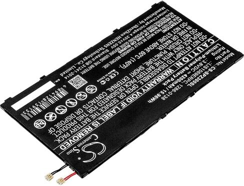 4100mAh Battery Compatible with Sony SGP611, SGP612/W, SGP621, SGP641, SOT22, Xperia Tablet Z3 Compact, Z3 Compact 8", Z3 Tablet, for Part No. 1286-0138, LIS1569ERPC in Saudi Arabia