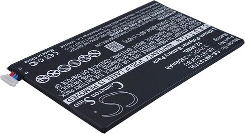 3350mAh Battery Compatible with Samsung Galaxy Tab 4 8.0, Galaxy Tab4 8.0", SM-T330NU, SM-T337A, SM-T337T, SM-T337V, for Part No. EB-BT330FBU in Saudi Arabia
