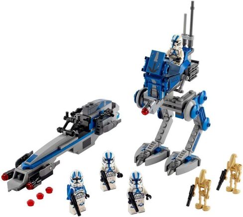 LEGO Star Wars 501st Legion Clone Troopers 75280 Building Kit, Cool Action Set for Creative Play and Awesome Building; Great Gift or Special Surprise for Kids (285 Pieces) in Saudi Arabia