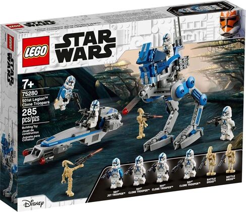 LEGO Star Wars 501st Legion Clone Troopers 75280 Building Kit, Cool Action Set for Creative Play and Awesome Building; Great Gift or Special Surprise for Kids (285 Pieces) in Saudi Arabia