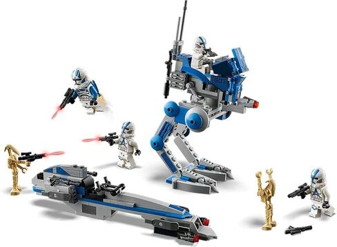 LEGO Star Wars 501st Legion Clone Troopers 75280 Building Kit, Cool Action Set for Creative Play and Awesome Building; Great Gift or Special Surprise for Kids (285 Pieces) in Saudi Arabia