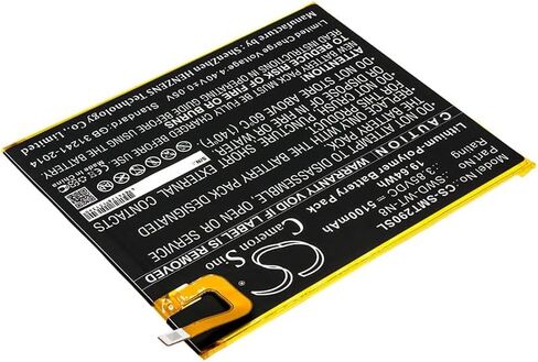 بطارية 5100 مللي أمبير متوافقة مع Samsung Galaxy Tab A 8.0 2019، SM-T290، SM-T295، SM-T295C، SM-T295N، للجزء رقم SWD-WT-N8 in Saudi Arabia