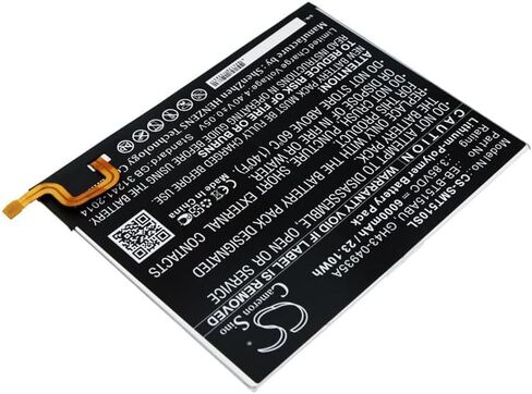 بطارية 6000 مللي أمبير متوافقة مع Samsung Galaxy Tab A 10.1 2019، SM-T510، SM-T515، SM-T517، للجزء رقم EB-BT515ABU، GH43-04935A، GH43-04936A in Saudi Arabia
