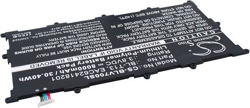 8000mAh Battery Compatible with LG G Pad 10.1", G Pad Tablet 10.1", V700, VK700, for Part No. BL-T13, EAC62418201 in Saudi Arabia