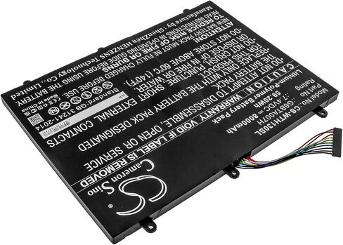 8000mAh Battery Compatible with Wacom Cintiq Companion 2, DTH-W1300, for Part No. G6BTA007H in Saudi Arabia