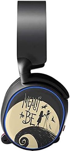 Skinit Decal Audio Skin Compatible with SteelSeries Arctis 3 - Officially Licensed Disney The Nightmare Before Christmas Jack and Sally Meant to Be Design in Saudi Arabia