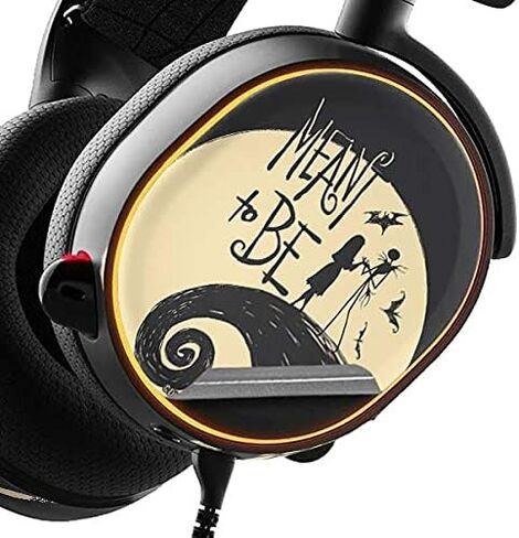 Skinit Decal Audio Skin Compatible with SteelSeries Arctis 3 - Officially Licensed Disney The Nightmare Before Christmas Jack and Sally Meant to Be Design in Saudi Arabia