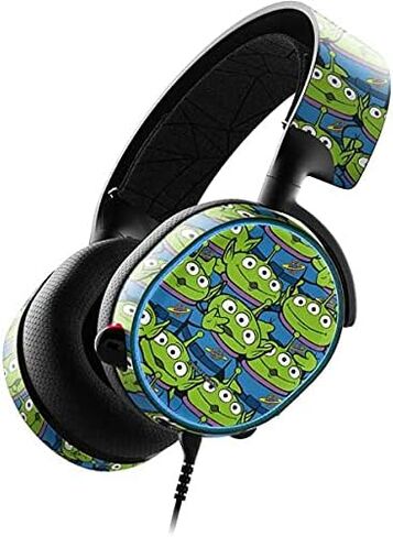 Skinit Decal Audio Skin Compatible with SteelSeries Arctis 3 - Officially Licensed Disney Toy Story Alien Collage Design in Saudi Arabia