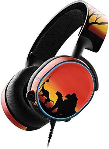 Skinit Decal Audio Skin Compatible with SteelSeries Arctis 3 - Officially Licensed Disney The Lion King Pride Rock Crew Design in Saudi Arabia