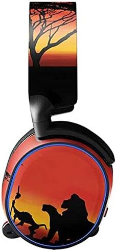 Skinit Decal Audio Skin Compatible with SteelSeries Arctis 3 - Officially Licensed Disney The Lion King Pride Rock Crew Design in Saudi Arabia