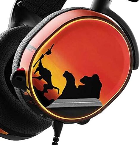 Skinit Decal Audio Skin Compatible with SteelSeries Arctis 3 - Officially Licensed Disney The Lion King Pride Rock Crew Design in Saudi Arabia