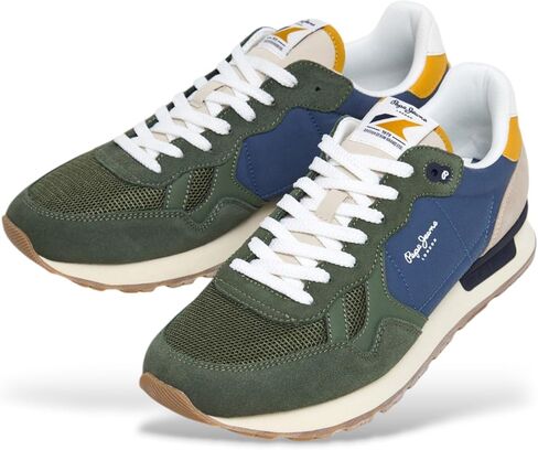 Pepe Jeans Men's Trainers Sneaker, 595navy, 12 in Saudi Arabia