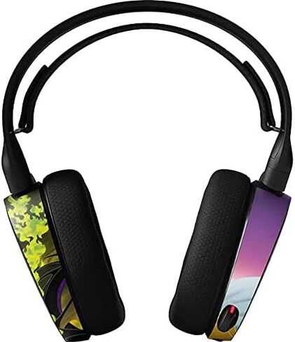 غلاف صوتي لصائق Skinit متوافق مع SteelSeries Arctis 3 - تصميم فني مرخص رسميًا من Disney Villains Sleeping Beauty and Maleficent Art in Saudi Arabia