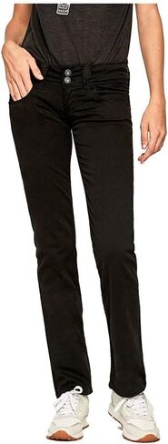 Pepe Jeans Venus Trousers Women Black / 999 - EU 38 (US 28/32) - 5-Pocket Trousers Pants in Kuwait