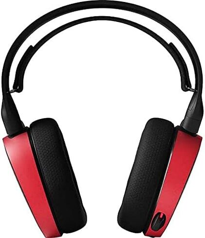 غلاف صوتي لصائق Skinit متوافق مع SteelSeries Arctis 3 - تصميم شعار Disney The Incredibles الرئيسي المرخص رسميًا in Saudi Arabia