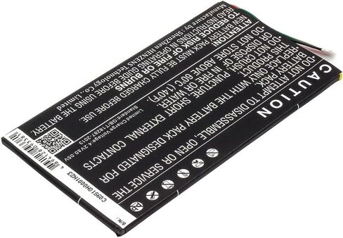 بطارية 4000 مللي أمبير في الساعة متوافقة مع Barnes & Noble BNRV400، BNTV400، Nook HD 7 Tablet، للجزء رقم BNA-B0002، L83-4977-266-01-4 in Kuwait