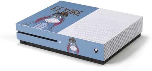 Skinit Decal Gaming Skin Compatible with Xbox One S Console - Officially Licensed Disney Winnie The Pooh Eeyore Portrait Design in Saudi Arabia