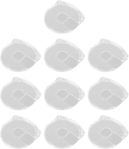 Game Disc Shell Cover 10pcs Disc Holding Case for Scratch Resistant Gaming Storage in Kuwait