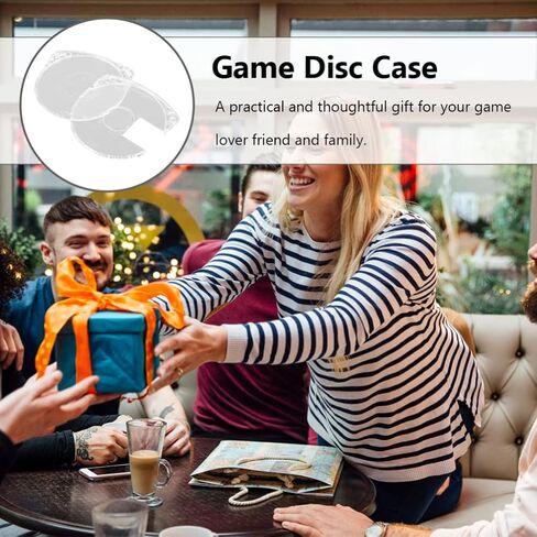 Game Disc Shell Cover 10pcs Disc Holding Case for Scratch Resistant Gaming Storage in Kuwait