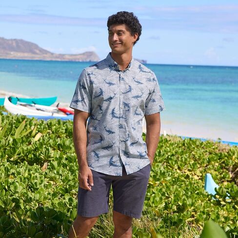 رين سبونر للرجال يطبع قميص هاواي الوها - بولوفر in Kuwait