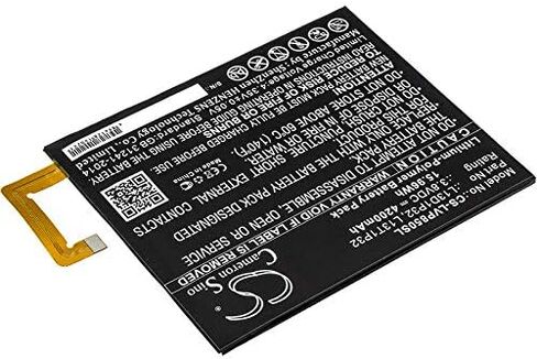 بطارية 4200 مللي أمبير/3.8 فولت متوافقة مع LEN0VO Tab 2 A8-50، Tab 2 A8-50F، Tab 2 A8-50LC، تناسب P/N: L13D1P32، L13T1P32 in Kuwait