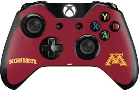Skinit Decal Gaming Skin Compatible with Xbox One Controller - Officially Licensed College University of Minnesota Design in Saudi Arabia
