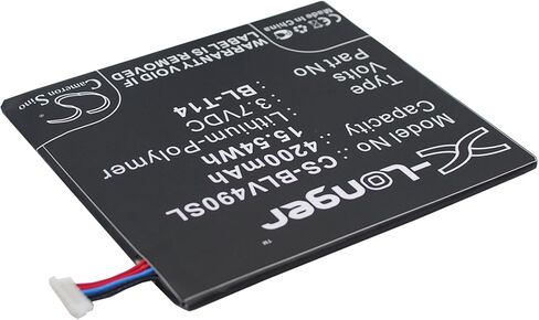 بطارية 4200 مللي أمبير/3.7 فولت متوافقة مع LG G Pad 8.0، G Pad F 8.0، G Pad F7، G PadF 8.0، V490، V495، تناسب P/N: BL-T14، EAC62638401 in Kuwait