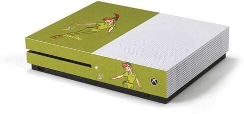 غلاف Skinit المخصص للألعاب متوافق مع وحدة تحكم Xbox One S - تصميم صورة مرخص رسميًا من Disney Peter Pan وTinker Bell in Saudi Arabia