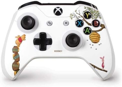 Skinit Decal Gaming Skin Compatible with Xbox One S Controller - Officially Licensed Disney Winnie The Pooh Honey Hive Design in Saudi Arabia