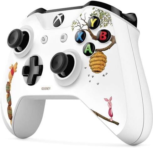 Skinit Decal Gaming Skin Compatible with Xbox One S Controller - Officially Licensed Disney Winnie The Pooh Honey Hive Design in Saudi Arabia