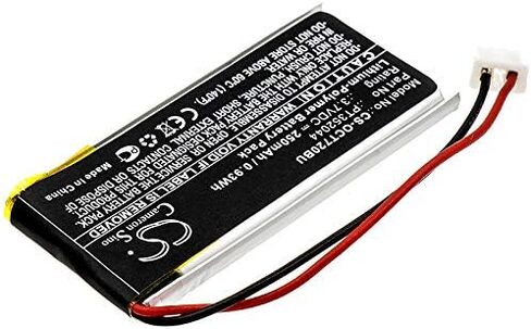 بطارية 250 مللي أمبير/3.7 فولت متوافقة مع Oracle Tablet 720، Tablet 721، تناسب P/N: PT352044 in Saudi Arabia