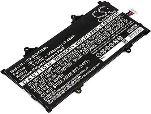 بطارية 4600 مللي أمبير/3.8 فولت متوافقة مع LG G Pad X 8.0، G Pad X 8.0 LTE، V520، V521، V522، تناسب P/N: BL-T20 in Kuwait