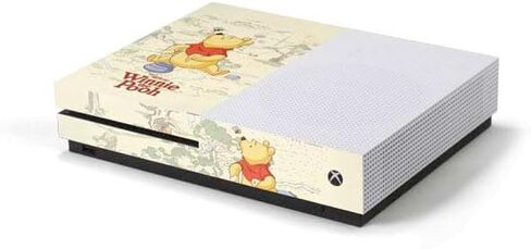 Skinit Decal Gaming Skin Compatible with Xbox One S Console - Officially Licensed Disney Winnie The Pooh Hundred Acre Wood Design in Saudi Arabia