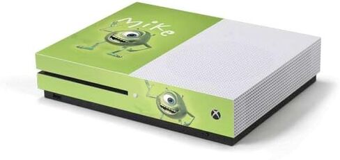 غلاف Skinit المخصص للألعاب متوافق مع وحدة تحكم Xbox One S - مرخص رسميًا من شركة Disney Monsters Inc. تصميم Mike Portrait in Saudi Arabia
