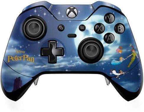 Skinit Decal Gaming Skin Compatible with Xbox One Elite Controller - Officially Licensed Disney Peter Pan Wendy and The Boys to Neverland Design in Saudi Arabia