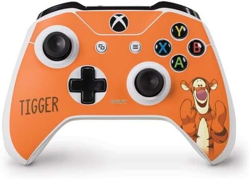 Skinit Decal Gaming Skin Compatible with Xbox One S Controller - Officially Licensed Disney Winnie The Pooh Tigget Portrait Design in Saudi Arabia