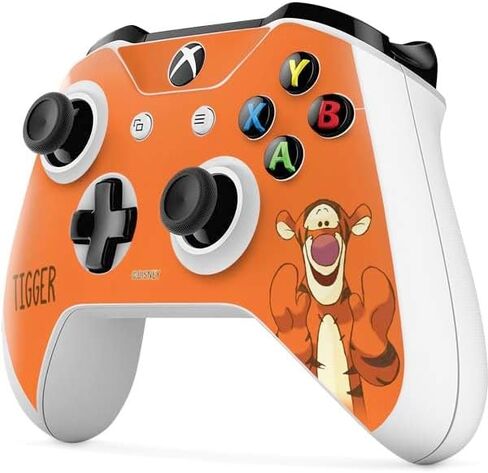 Skinit Decal Gaming Skin Compatible with Xbox One S Controller - Officially Licensed Disney Winnie The Pooh Tigget Portrait Design in Saudi Arabia