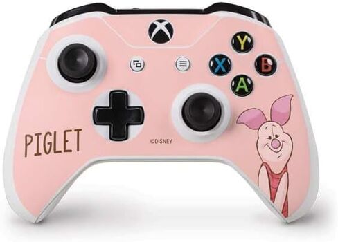 Skinit Decal Gaming Skin Compatible with Xbox One S Controller - Officially Licensed Disney Winnie The Pooh Piglet Portrait Design in Saudi Arabia