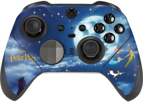 Skinit Decal Gaming Skin Compatible with Xbox Elite Wireless Controller Series 2 - Officially Licensed Disney Peter Pan Wendy and The Boys to Neverland Design in Saudi Arabia