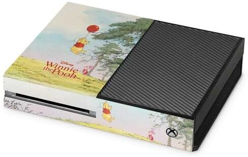 Skinit Decal Gaming Skin Compatible with Xbox One Console - Officially Licensed Disney Winnie The Pooh Red Ballon Design in Saudi Arabia